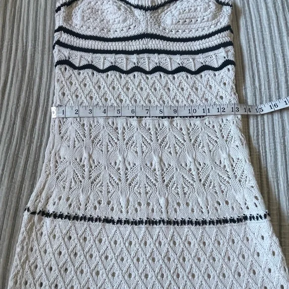 ZARA crochet midi dress - Picture 2 of 7